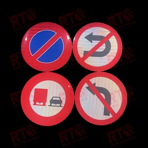 Tùy Chỉnh Dấu Hiệu Giao Thông Phản Quang Cảnh Báo Cảnh Báo Giao Thông Nhôm Phản Quang An Toàn Đường Phố Dừng Dấu Hiệu Đường Phố Bảng Hiệu Biển Báo - Product Image 2