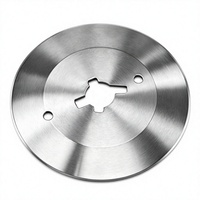 Lame de couteau circulaire universelle lisse de 80 mm pour trancheuse à kebab et à shawarma