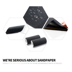 סיטונאי שחור 33 x9 אינץ 80ab אנטי להחליק עיצובים מותאמים אישית מדבקות אחיזה קלטת עבור סקייטבורד - Product Image 6