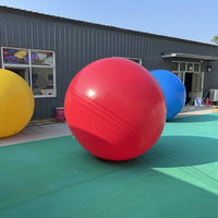 Ballons gonflables publicitaires de fabricants d'origine, grands ballons flottants, ballons d'exposition, rouge, bleu, jaune