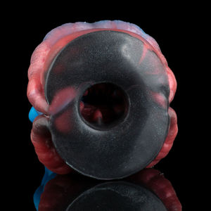 Masturbador Masculino de Túnel Suave con Sensación Realista, de Canal Único y Bidireccional, Modelo Blue Ray Tongue Fantasy Onahole - Product Image 4