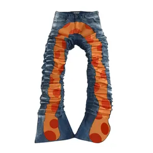 DIZNEW fornitori di abbigliamento cina pantaloni da uomo jeans 2017 Guangdong moda jeans personalizzare il proprio logo