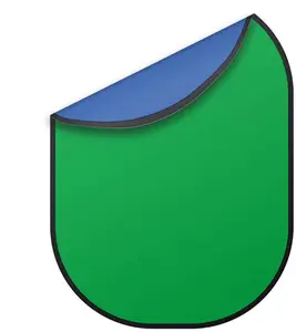 Fotografía de pantalla verde Fondo Pop plegable fondo azul para YouTube Streaming foto estudio fotografía de producto