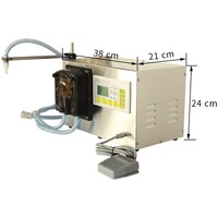 Machine de remplissage de boissons à pompe péristaltique semi-automatique électrique pour parfum, huile essentielle, lotion, jus, lait, eau, savon