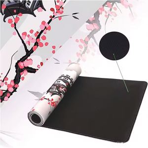 Sanxing Rectangular Natural Rubber Anime Cartoon Mouse Pad 900x300mm Art Cherry Blossom Mountain Design Office Desk <b>Mat</b> Stock - Product Image 4