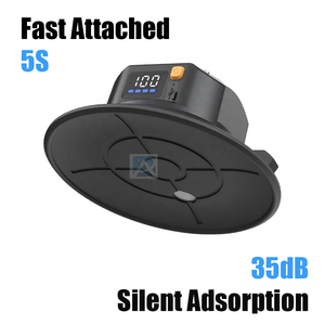 Solution de fixation universelle : ventouse électrique de 6 pouces pour caméra, caméra d'<span class=keywords><strong>action</strong></span>, support de téléphone et plus encore - Product Image 2