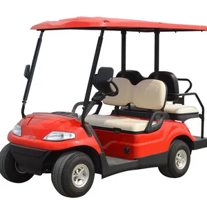 AHLT-Mini coche eléctrico a627,2 + 2, carrito de Golf con batería de 4 asientos