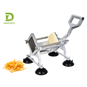 Cortador Manual Comercial de Papas Fritas, Cortador de Patatas Resistente con Cuchillas Reemplazables de 6, 9 y 13 mm, Aleación de Aluminio y Acero Inoxidable - Product Image 1