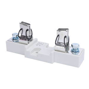 Soporte de fusión de alta capacidad de ruptura NT3/1P 630A Base de fusible blanca ignífuga - Product Image 1