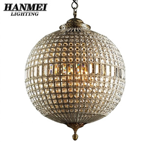 Lámpara Colgante de Cristal de Lujo Nórdico, Lámpara LED con Cuentas para Bodas, Hoteles, Sala de Estar HM-PB1002, Elegante Cristal D - Product Image 1