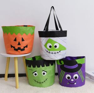 Bolsa de Regalo Personalizada con Luz LED de Calabaza de Halloween, Jack-o'-lantern, para Niños, para Dulces o Truco o Trato - Product Image 3
