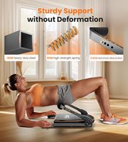 Appareil d'entraînement abdominal Niceday avec bandes de résistance, capacité de 330 livres pour les exercices à domicile de l'estomac et des abdominaux