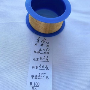 純度99.99% 純金ワイヤー 0.015mm 0.018mm 0.02mm 0.025mm 0.03mm - Product Image 3