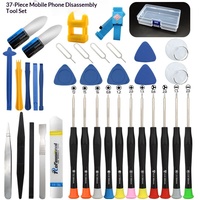Best-seller transfrontalier : Ensemble de tournevis de précision professionnel 37 pièces pour réparation de téléphones portables (Torx/Phillips/Plat)