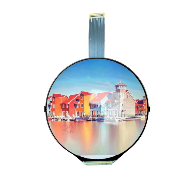 5.0 inch 1080x1080 ips round tft lcd display 20 pin MIPI interface lcd screen with HD-MI board