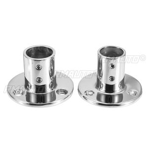 Base de tube de bateau en acier inoxydable 316, support de fixation pour main courante marine, durable, résistant à la rouille, réutilisable - Product Image 2