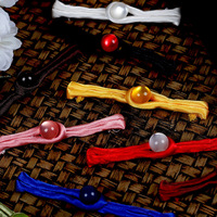 Haute Qualité Écologique Vintage Chinois Noeud Boutons Grenouille Fermeture avec Perle Vintage Chine Style