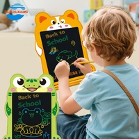 Tablette d'écriture LCD de style dessin animé mignon, tablette de dessin couleur, jouet éducatif pour l'apprentissage, mini jouet au design mignon pour enfants, idéal pour un anniversaire