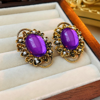Boucles d'oreilles en cuivre Jeutelis pour femmes - Pack assortiment de 100 paires de clous en zircon cubique - Couleurs et styles variés - Cadeau de bijoux