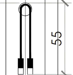 Lámpara de pared LED, decoración interior moderna, candelabro de pared largo para tocador, cocina nórdica, pasillo, dormitorio, sala de estar, luz de pared - Product Image 3