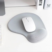 Protège-poignet Simple tapis de souris Gamer noir tapis de souris ordinateur bureaux tapis de bureau PC bureau Portable clavier tapis de jeu souris Ped