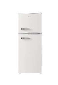 Nuevo Mini Refrigerador Retro de 116L MDFR120-RE, Refrigerador Eléctrico Vintage de Doble Puerta, Sin Escarcha, Ahorro de Energía, Compacto, de Acero Inoxidable - Product Image 2