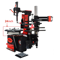 Nouvelle arrivée - Machine à changer les pneus automatique Runche TC-913 12-26 pouces avec double bras d'assistance pour pneus de voiture