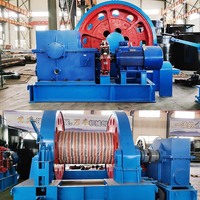 Treuil de puits JZ / Treuil minier / Certifié CE/MA/KA / Tambour simple / Frein à disque / Capacité de charge 10T / Hauteur de levage 800m