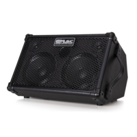 COOLMUSIC BP40D 80-Watt Battery Powered Acoustic Guitar Amplifier Ukelele Portable Outdoor Busking Speaker