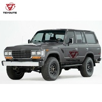 Accessoires de voiture TEYOUTE, calandre chromée avec feux de coin avant, compatible avec Land Cruiser LC60 FJ60 1981-1987, mise à niveau