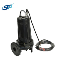 Pompe submersible à haute pression pour eaux usées, 25 m³/h, hauteur de refoulement 40 m, 7,5 kW, en fonte, pour transfert d'eaux usées municipales, CE