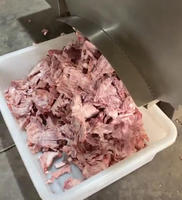 Broyeur de viande congelée certifié CE, de haute qualité, grande capacité, pour la découpe de viande