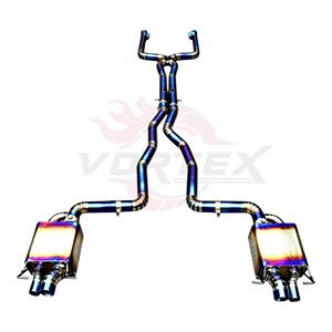 Sistema de Escape Catback con Válvulas de Titanio Azul Quemado para Mercedes-AMG E63S 4.0T, Suministro al por Mayor - Product Image 2