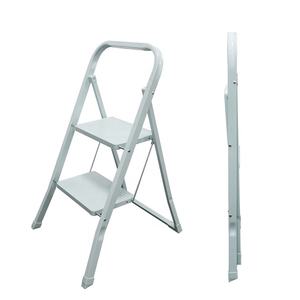 Modieuze Multifunctionele Metallic Roze Opvouwbare 2 Step <span class=keywords><strong>Ladder</strong></span> Met Leuningen - Product Image 5