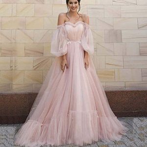 Nuovo <span class=keywords><strong>Abito</strong></span> da Sera <span class=keywords><strong>Lungo</strong></span> Monospalla <span class=keywords><strong>in</strong></span> <span class=keywords><strong>Tulle</strong></span> con Paillettes per Servizio Fotografico, Ideale per Donne <span class=keywords><strong>in</strong></span> Gravidanza, Elegante per Matrimoni - Product Image 4