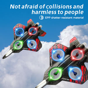 L101 2.4 Gz <span class=keywords><strong>Rc</strong></span> हवाई जहाज ड्रोन ग्लाइडर रिमोट कंट्रोल हेडलेस मोड एक क्लिक टेक-ऑफ मिनी प्लेन फाइटर - Product Image 6