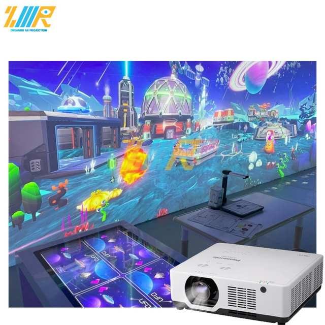 Kids Draw Playground Immersive Projector Interactive Alive Drawing Games Painting Scanner Wall Projection Interact Game
