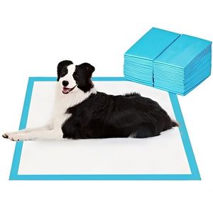 OEM Alèses d'apprentissage jetables pour chiots et animaux, en fibre de bambou et charbon, super absorbantes, de haute qualité, vente en gros - Product Image 1
