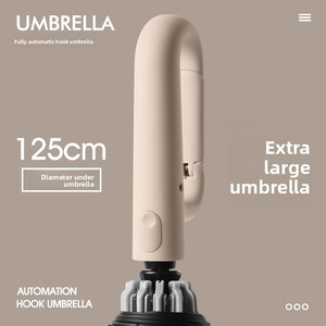 23inch 27inch Classic Reverse Buckle 10-Rib Fully Automatic Folding Dual-Use <b>Windproof</b> Double Sunshade Travel <b>Umbrella</b> - Product Image 4