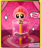 Authentique POP MART Authentique Powerpuff Girls Surprise Series Boîte Mystère Faite à la Main, Cadeau, Ornement, Jouet, Figurines Décoratives