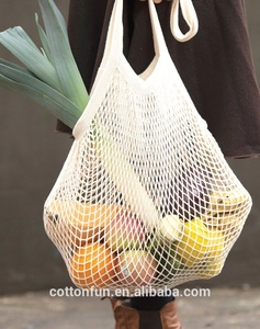 Net 5 Cái Tái Sử Dụng Lưới Cotton Mua Sắm Tote Túi Xách Tay Chuỗi Bag Organizer Cho Tạp Hóa Mua Sắm/Ngoài Trời Gói - Product Image 4