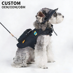 Arnés de Perro Bordado con Dibujos Animados, Chaleco Reflectante de Algodón Seguro para Paseos Diarios - Product Image 1