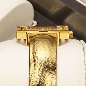 นาฬิกาข้อมือผู้หญิง ยัลลาลูซี สายหนังแท้ ตัวเรือนโลหะผสม ดีไซน์หรูหราเบาๆ สไตล์ธุรกิจ กันน้ำ ระบบควอตซ์ สไตล์ยุโรป สำหรับการค้าต่างประเทศ รุ่นใหม่ - Product Image 4