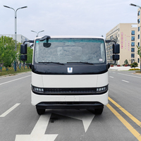 Camion compacteur de déchets électrique Geely 6 m³ 4x2 à compression bidirectionnelle, commande CAN, faible bruit, autonomie 260 km, fourni par l'usine