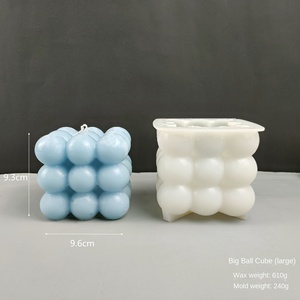 Cubo de <span class=keywords><strong>Rubik</strong></span> serie <span class=keywords><strong>bola</strong></span> grande Cubo de <span class=keywords><strong>Rubik</strong></span> <span class=keywords><strong>bola</strong></span> pequeña Cubo de <span class=keywords><strong>Rubik</strong></span> creativo hecho a mano DIY vulcanizado molde de vela de silicona - Product Image 6