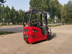포크 리프트 <span class=keywords><strong>1</strong></span>.8 톤 1800kg 2t 3 톤 전기 지게차 기계 드럼 리프터 4 바퀴 전기 지게차 3 톤 전기 손 지게차 - Product Image 3