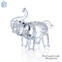 Collection d'animaux en cristal K9, figurines de chevaux gravées au laser, décorations de table pour la maison, ornements de collection, petite sculpture