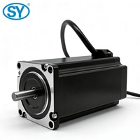 Moteur pas à pas hybride SY Nema 23, couple élevé 3,0 Nm, 8 mm, 1,8 degré, 2 phases, DC 24V-48V 5A, 57BYGH100, garantie 1 an, certifié CE