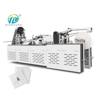 Machine de fabrication automatique de serviettes hygiéniques, appareil pour la fabrication de papier mouchoir, des serviettes hygiéniques et des mains, facile à utiliser