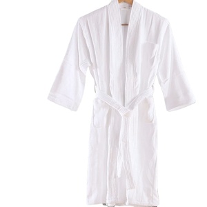 Luxury Cotton Hotel Bathrobe for OEM Order Unisex Hotel Bath Robes
